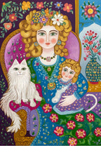 The Lady with Golden Hair - 1000 Piece Jigsaw Puzzle (Alipson)