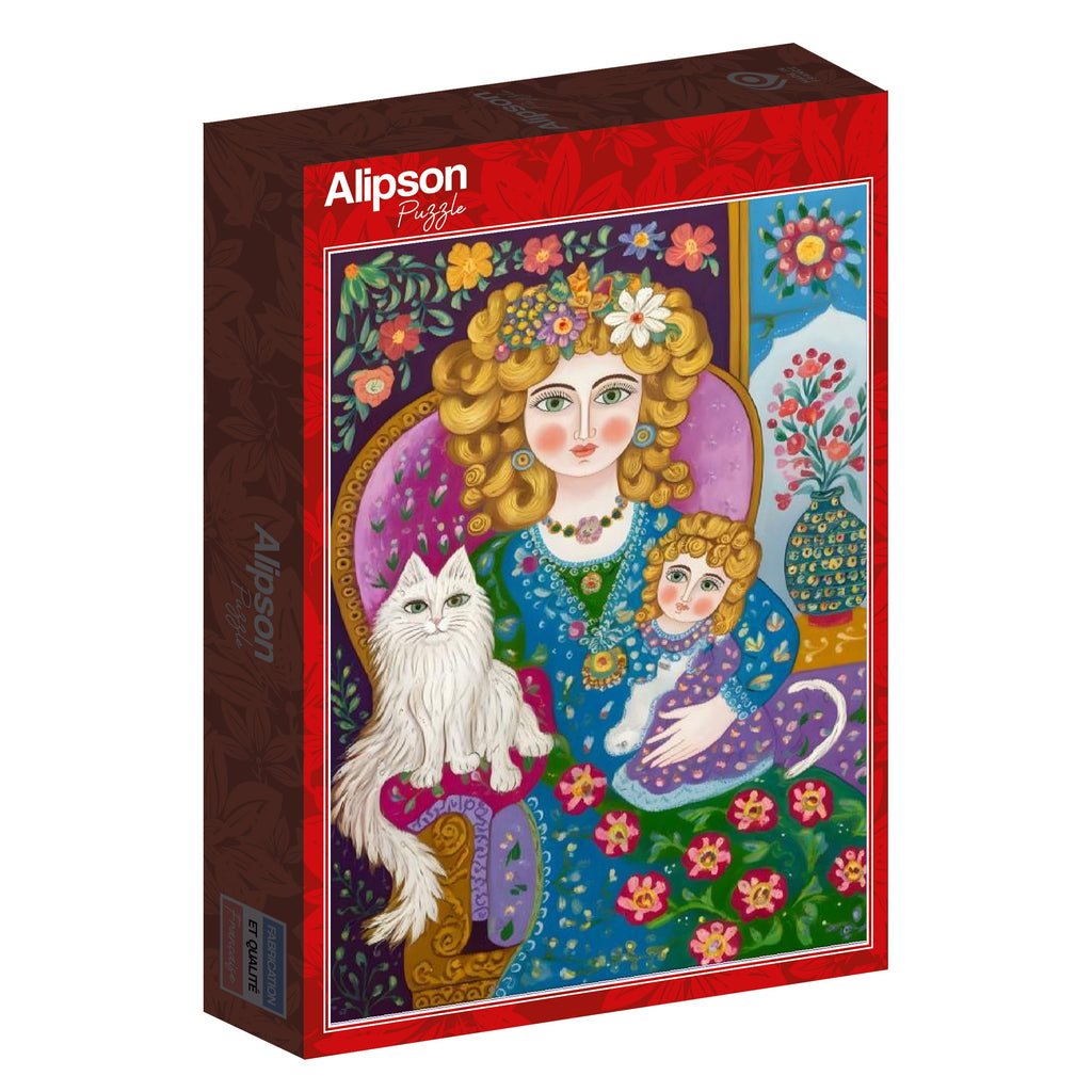 The Lady with Golden Hair - 1000 Piece Jigsaw Puzzle (Alipson)