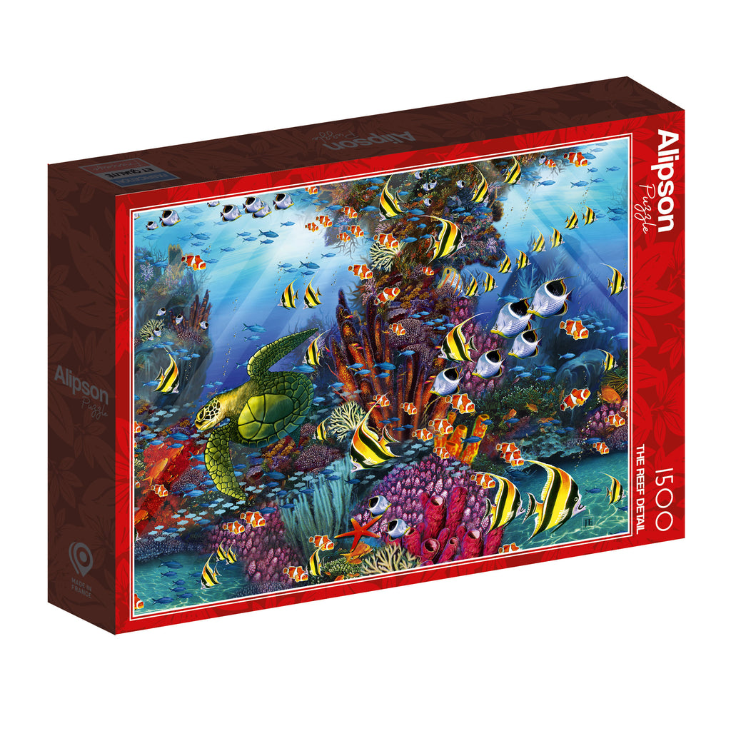 The Reef Detail – 1500 Piece Jigsaw Puzzle (Alipson)