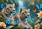 Two Leopards - 1000 Piece Jigsaw Puzzle (Alipson)