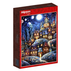 Village Under The Moon – 1000 Piece Jigsaw Puzzle (Alipson)