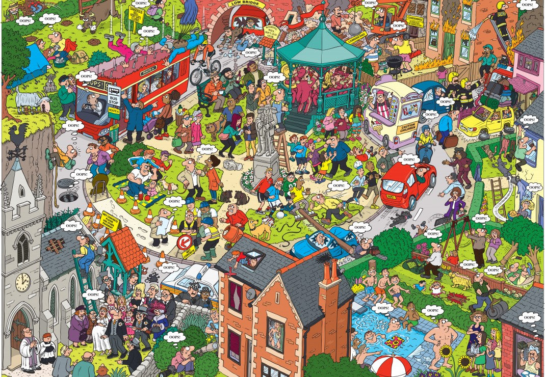 What Could Go Wrong? - 1000 Piece Jigsaw Puzzle (Alipson)