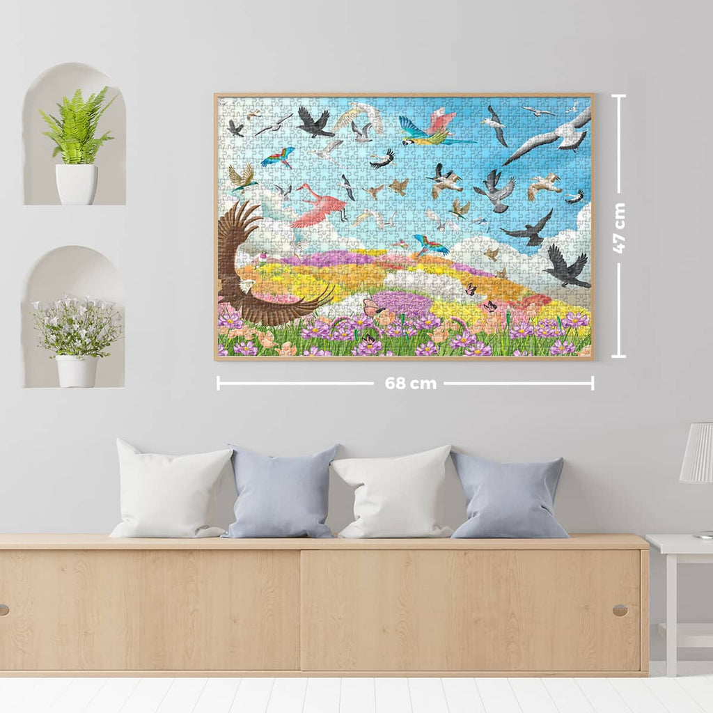 Amazing Birds – 1000 Piece Jigsaw Puzzle (Roovi)