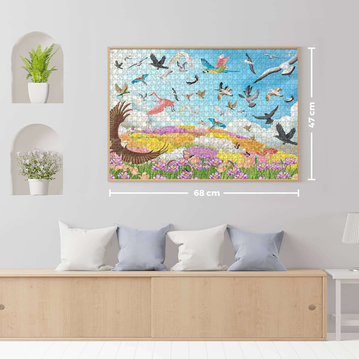 Amazing Birds – 1000 Piece Jigsaw Puzzle (Roovi)