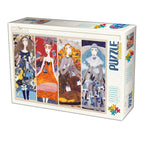 Seasons by Andrea Kürti – 2000 Piece Jigsaw Puzzle (DToys)