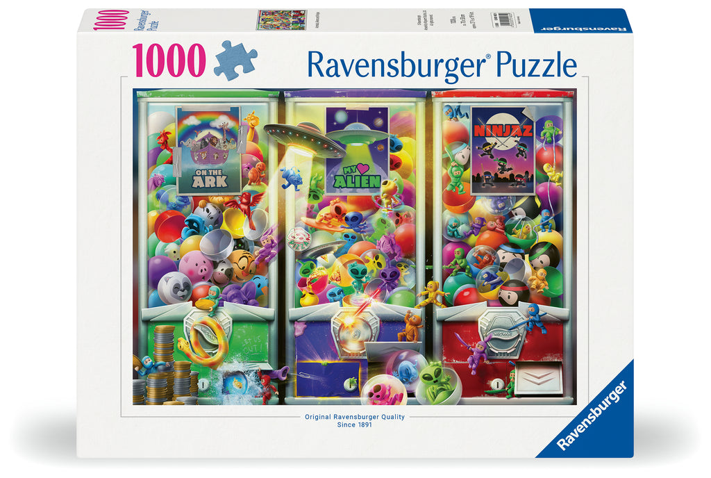 Animals, Aliens and Ninjas - 1000 Piece Jigsaw Puzzle (Ravensburger)