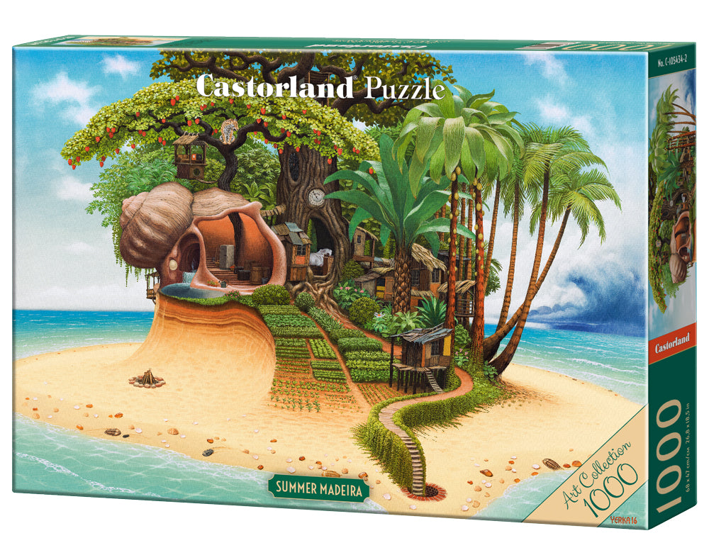 Summer Madeira - 1000 Piece Jigsaw Puzzle (Castorland)