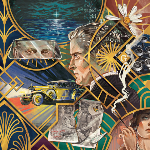 Artwork: Ravensburger - Art & Soul - The Great Gatsby - 750 Piece Jigsaw Puzzles