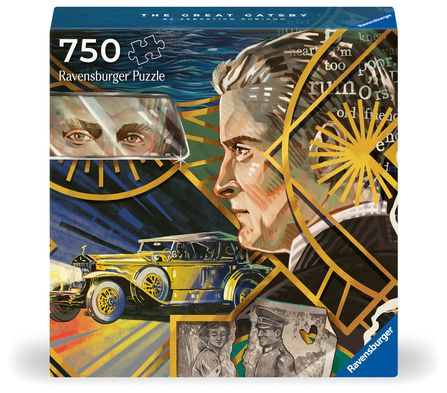 ** Pre-Order ** Ravensburger - Art & Soul -  The Great Gatsby - 750 Piece Jigsaw Puzzles