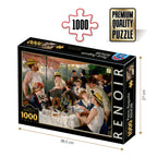 Luncheon of the Boating Party by Renoir – 1000 Piece Jigsaw Puzzle (Dtoys)