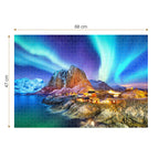 Aurora Borealis, Norway – 1000 Piece Jigsaw Puzzle (Roovi)