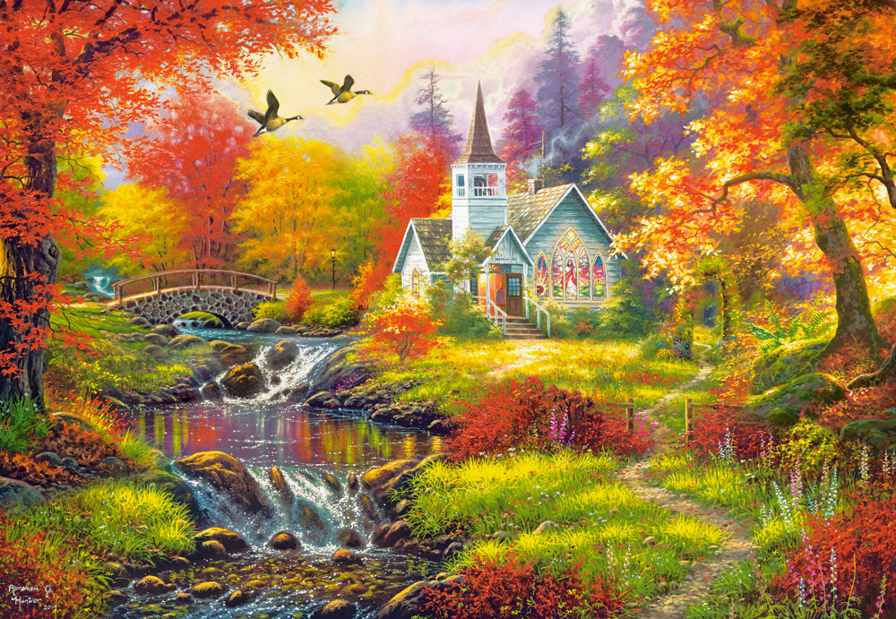 Autumn Vibes – 1000 Piece Jigsaw Puzzle (Castorland)