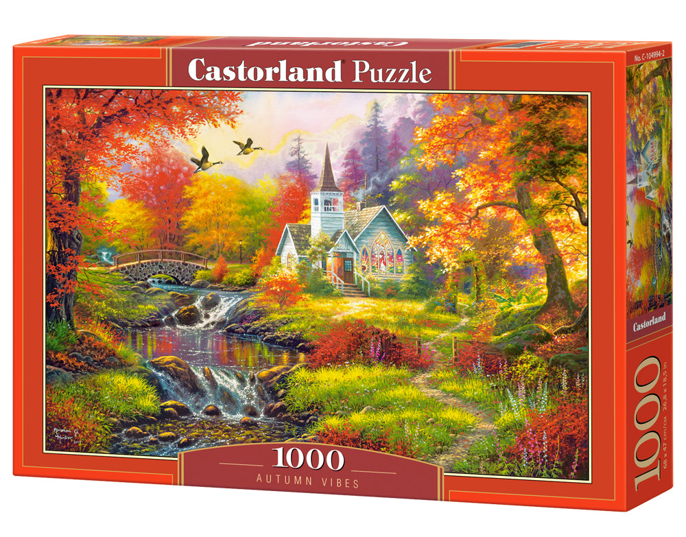 Autumn Vibes – 1000 Piece Jigsaw Puzzle (Castorland)