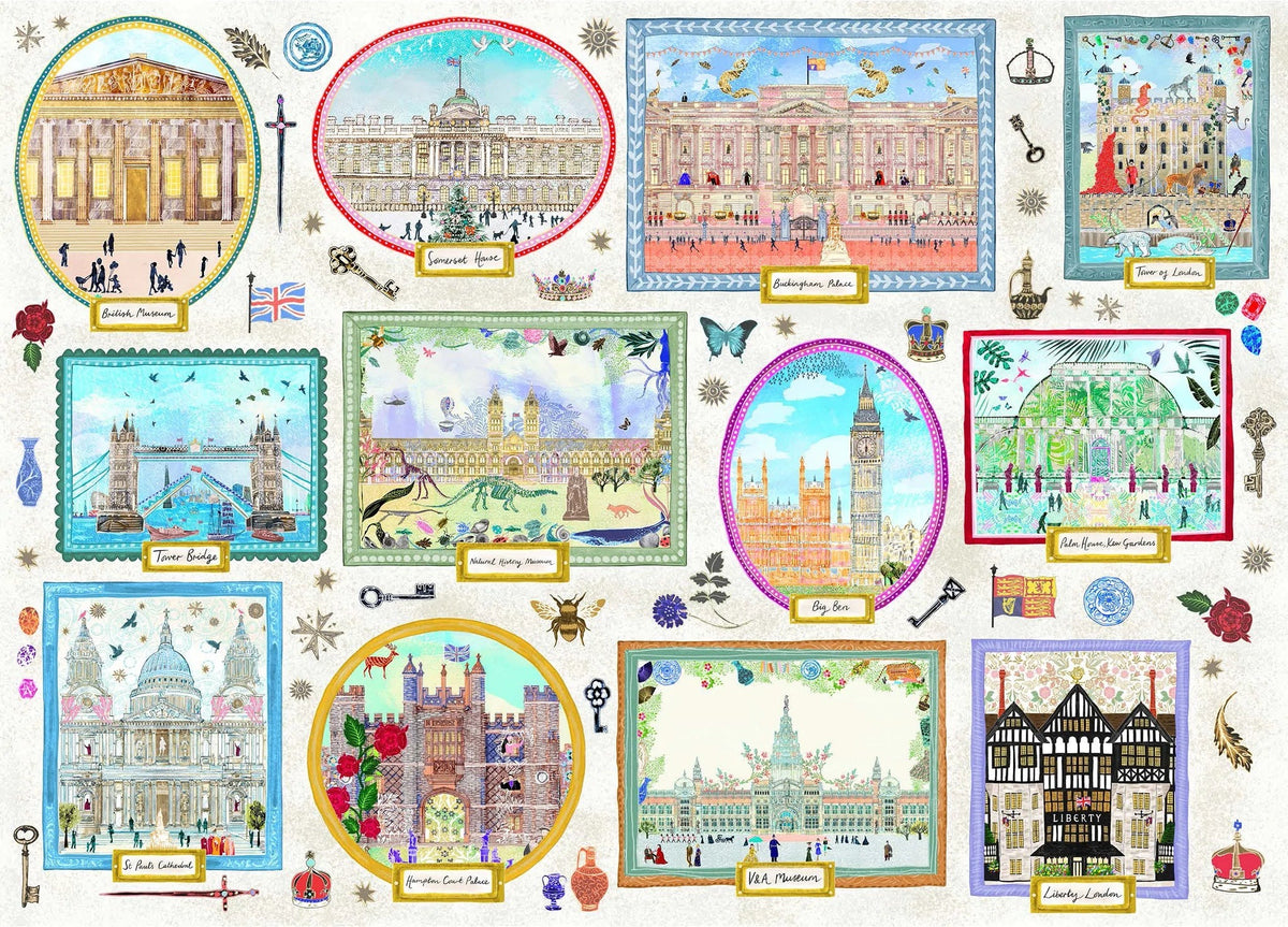 Artwork: London Gallery – 1000 Piece Jigsaw Puzzle (Gibsons)