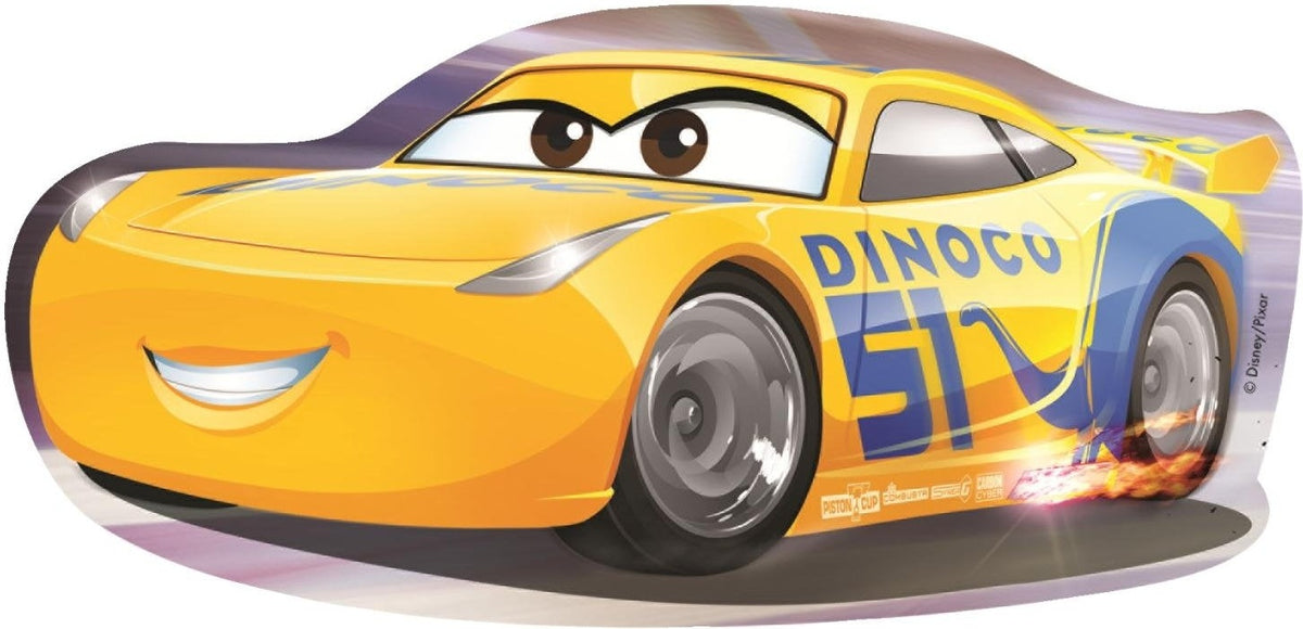 Artwork, puzzle 4 of 4: Disney Pixar Cars 3 4in1 Shaped Puzzles – Jigsaw Puzzle (Jumbo)