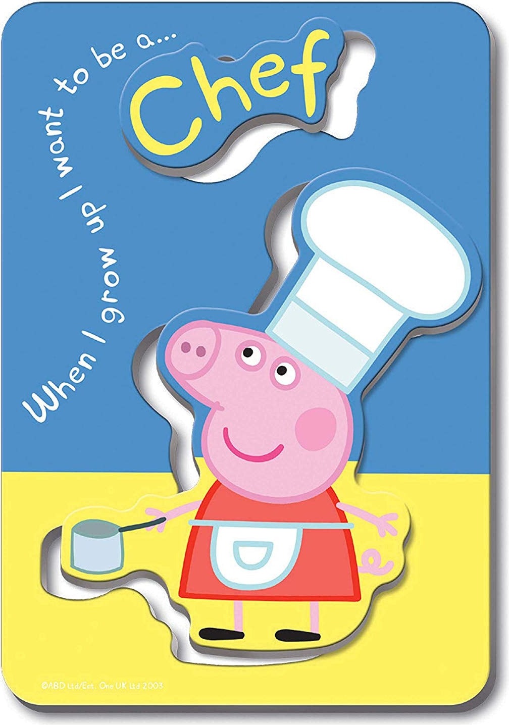 Artwork, puzzle 5 of 6: Ravensburger My First Puzzles, Peppa Pig 6x 2pc Jigsaw Puzzles