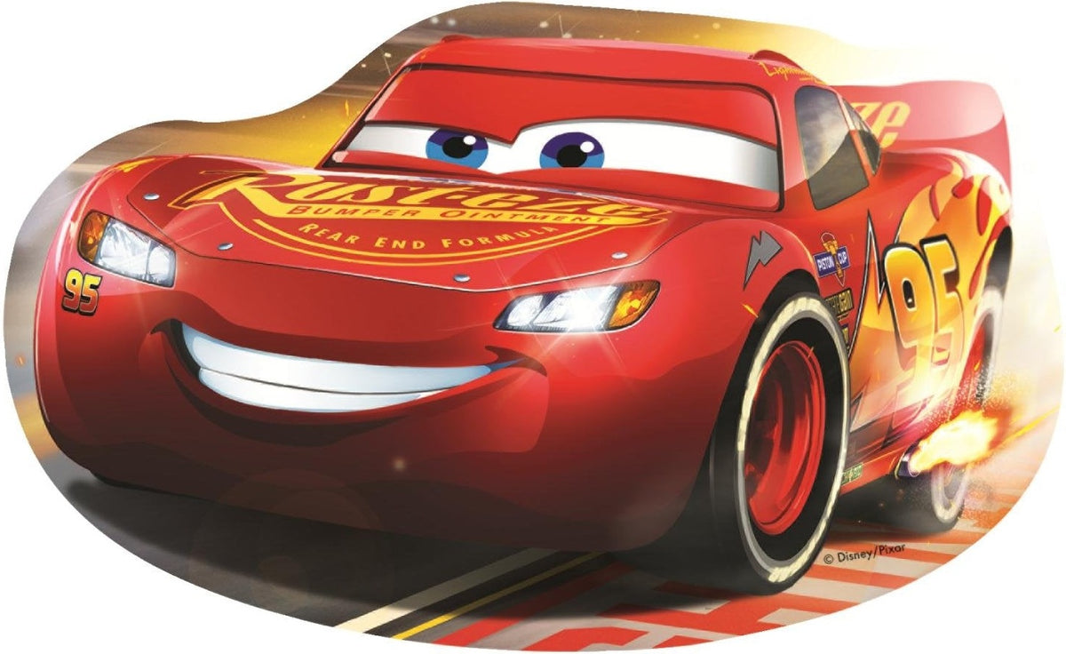 Artwork, puzzle 3 of 4: Disney Pixar Cars 3 4in1 Shaped Puzzles – Jigsaw Puzzle (Jumbo)