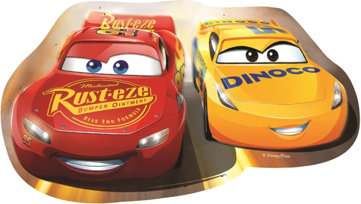 Artwork, puzzle 1 of 4: Disney Pixar Cars 3 4in1 Shaped Puzzles – Jigsaw Puzzle (Jumbo)