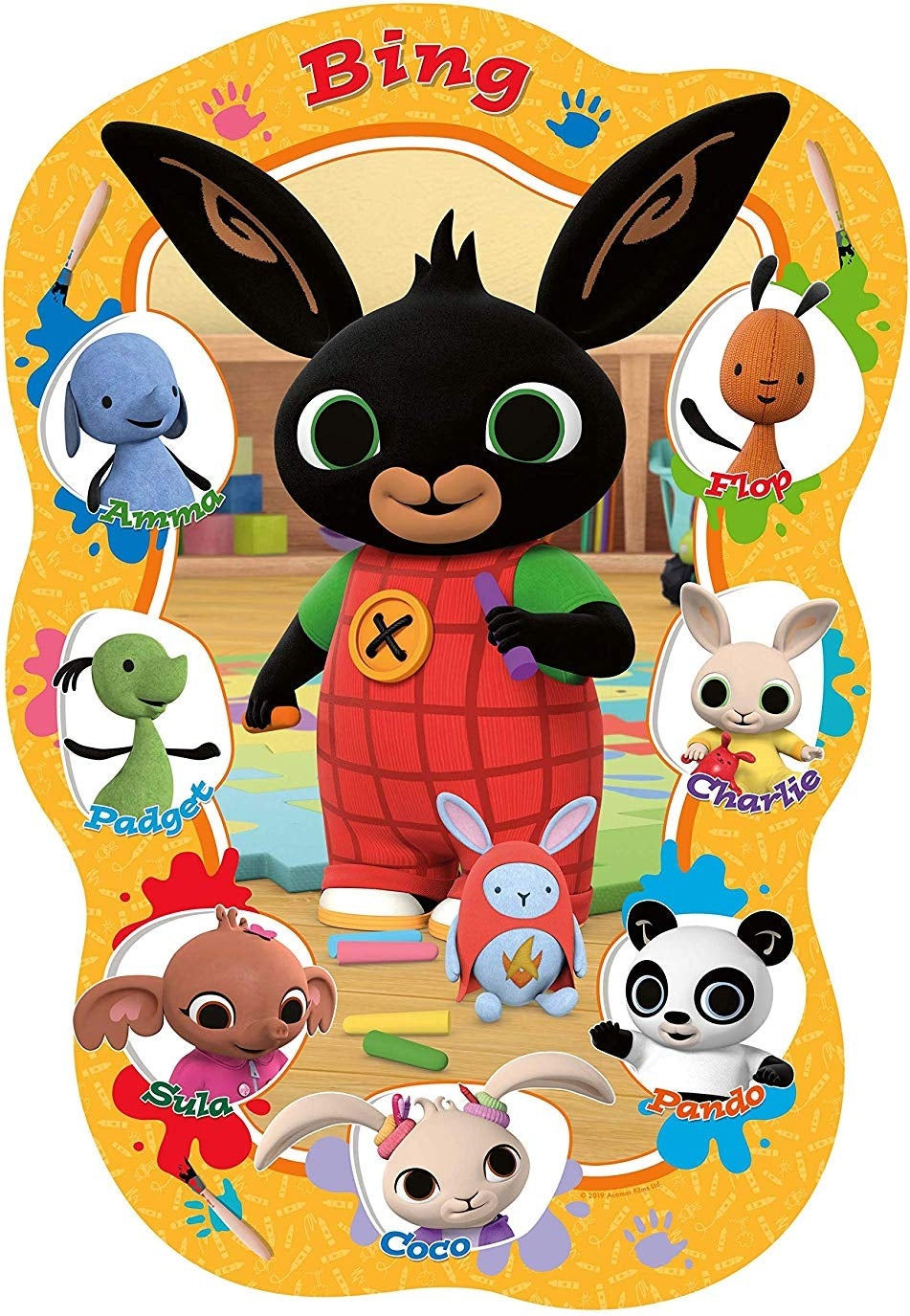 Artwork: Ravensburger Bing Bunny, 24pc Giant Floor Jigsaw Puzzle