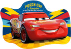 Artwork, puzzle 2 of 4: Ravensburger Disney Pixar Cars 3, 4 Large Shaped Jigsaw Puzzles (10,12,14,16pc)