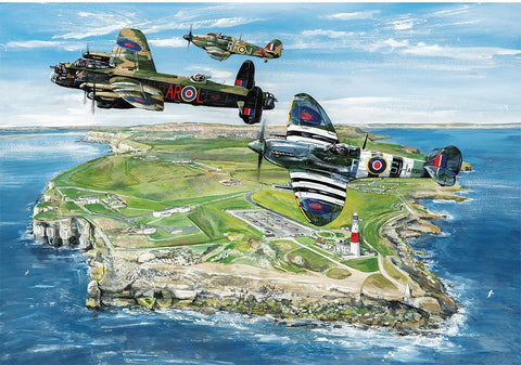 Artwork: Wings over Portland – 500 Piece Jigsaw Puzzle (Gibsons)