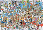 Artwork: The Bakery by Jan Van Haasteren – 1000 Piece Jigsaw Puzzle (Jan van Haasteren)