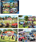 Artwork: Happy Days No 7, Favourite Pastimes – 4 x 500 Piece Jigsaw Puzzle (Ravensburger)