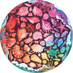 Artwork: Seashells Circular – 500 Piece Jigsaw Puzzle (Ravensburger)