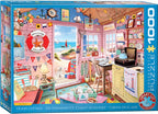 Beach Cottage – 1000 Piece Jigsaw Puzzle (Eurographics)