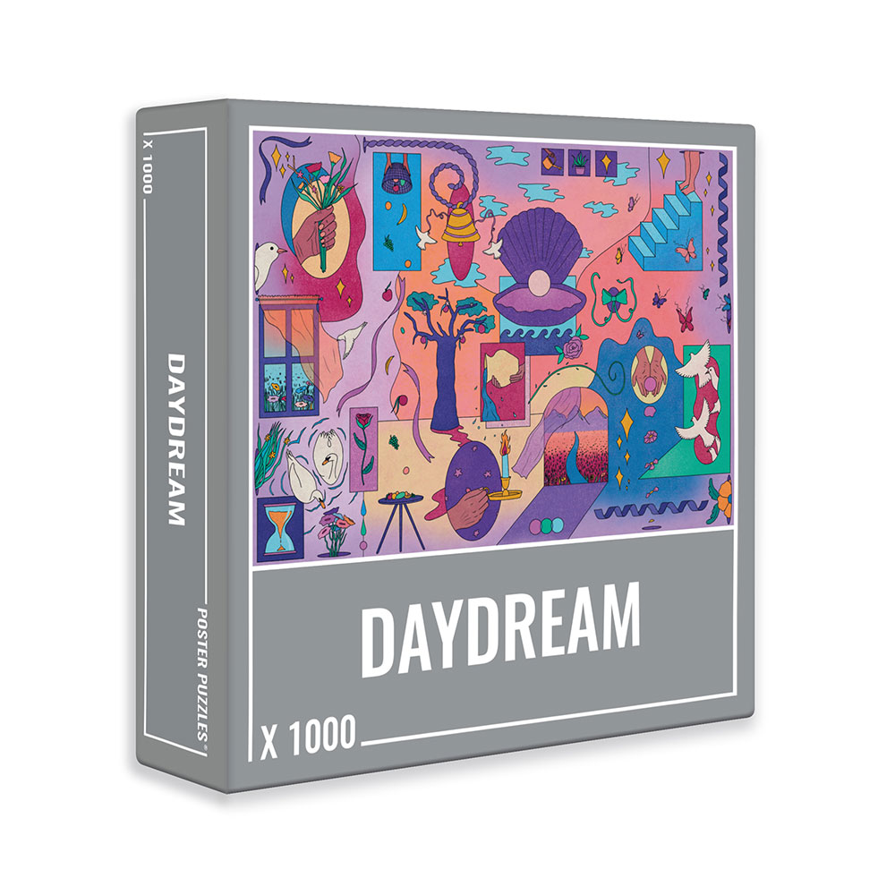 Box, turned right: Daydream – 1000 Piece Jigsaw Puzzle (Cloudberries)