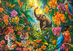 Blooming Jungle - 1000 Piece Jigsaw Puzzle (Castorland)