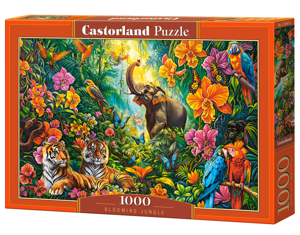 Blooming Jungle - 1000 Piece Jigsaw Puzzle (Castorland)