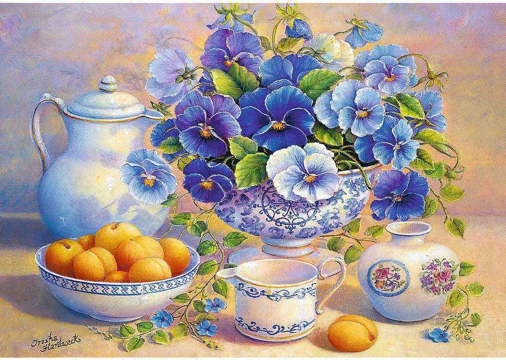 Blue Bouquet – 1000 Piece Jigsaw Puzzle (Trefl)