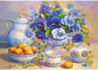 Blue Bouquet – 1000 Piece Jigsaw Puzzle (Trefl)