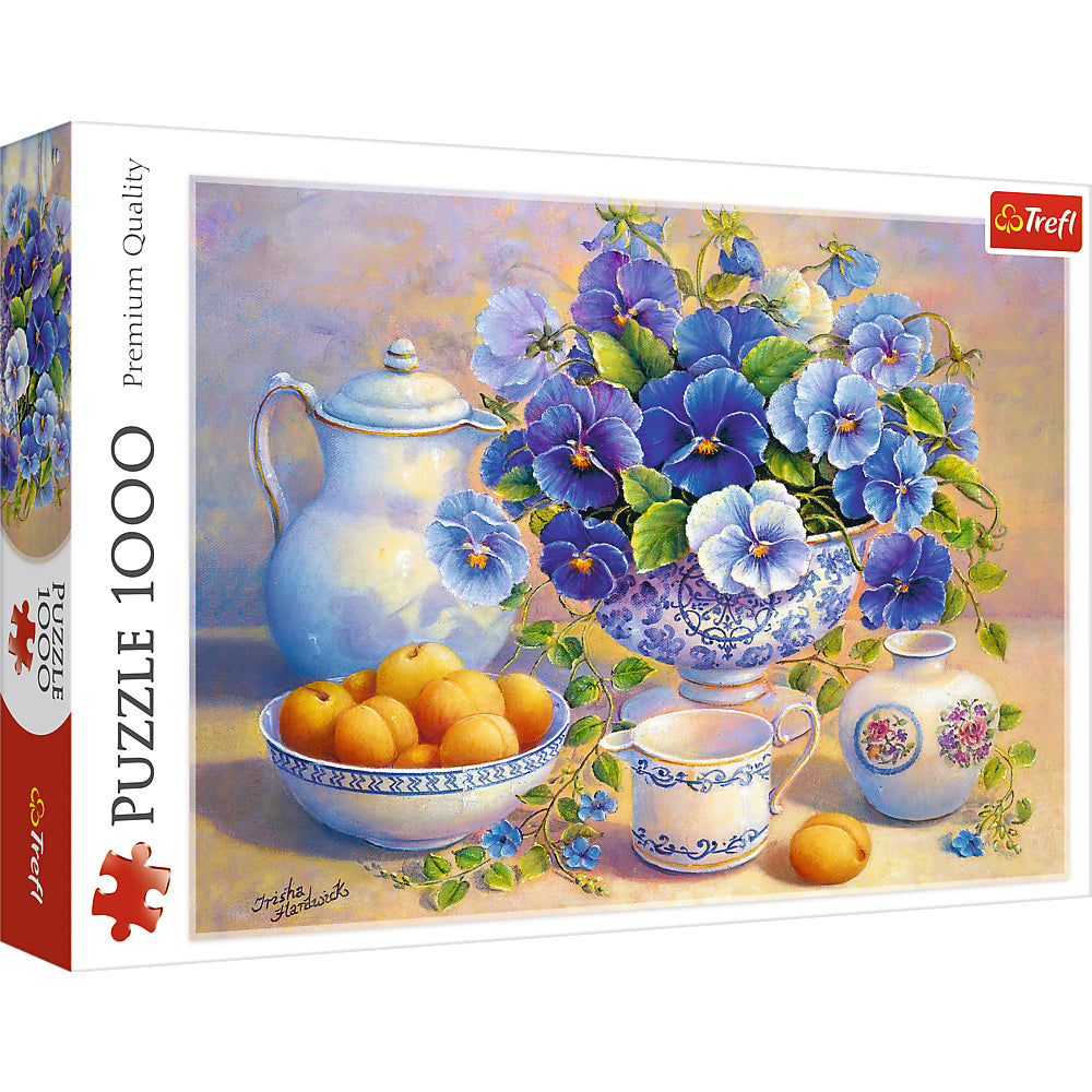 Blue Bouquet – 1000 Piece Jigsaw Puzzle (Trefl)
