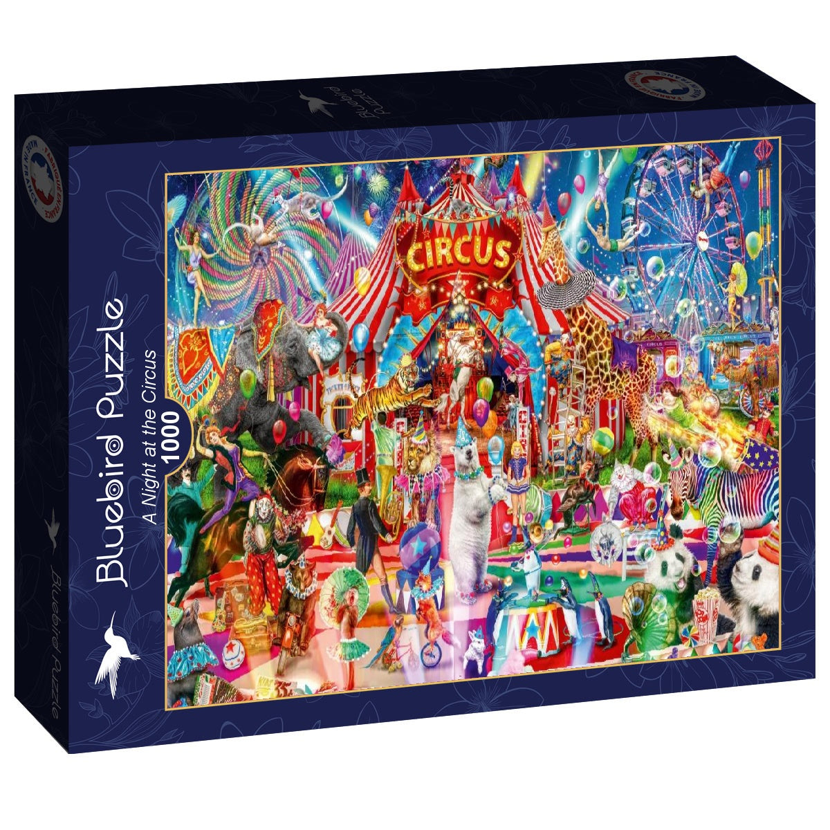 Bluebird - A Night at the Circus - 1000 Piece Jigsaw Puzzle