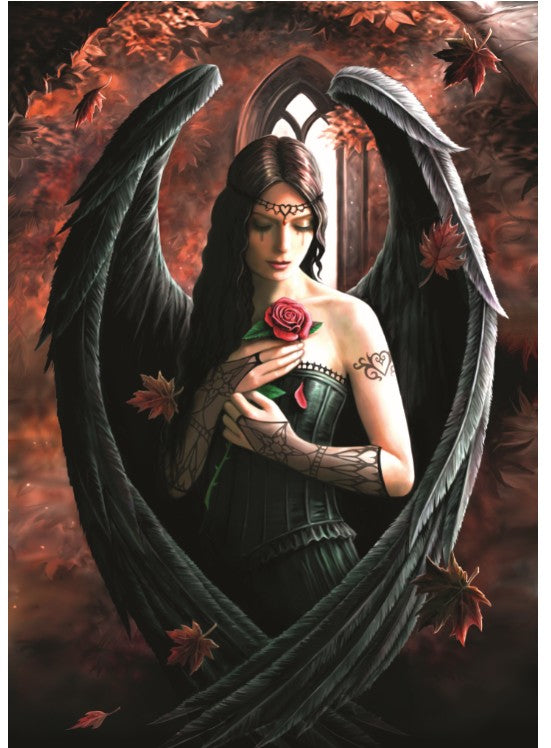 Angel Rose by Anne Stokes – 1000 Piece Jigsaw Puzzle (Bluebird)