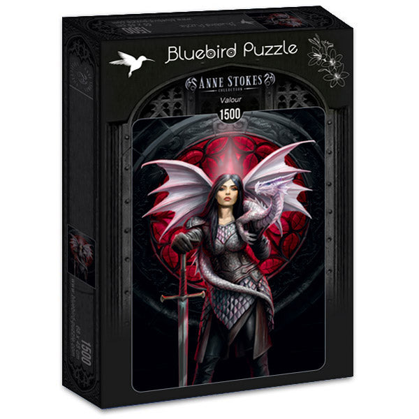 Bluebird - Anne Stokes - Valour - 1000 Piece Jigsaw Puzzle