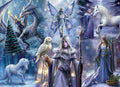 Winter Fantasy by Anne Stokes – 1000 Piece Jigsaw Puzzle (Bluebird)