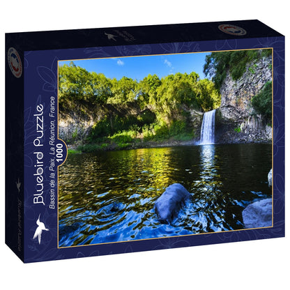 Bluebird - Bassin de la Paix, La Réunion, France - 1000 Piece Jigsaw Puzzle