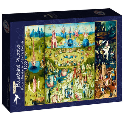 Bluebird - Bosch - The Garden of Earthly Delights - 1000 piece jigsaw puzzle