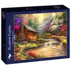 Brookside Retreat – 1000 Piece Jigsaw Puzzle (Bluebird)