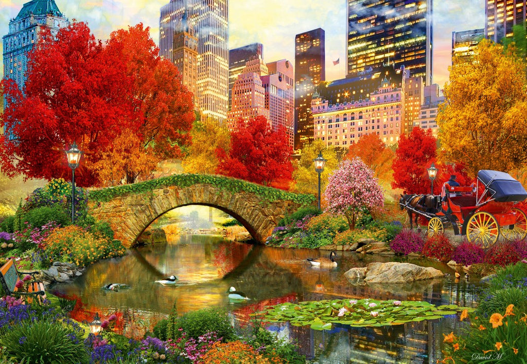 Central Park NYC – 1000 Piece Jigsaw Puzzle (Bluebird)