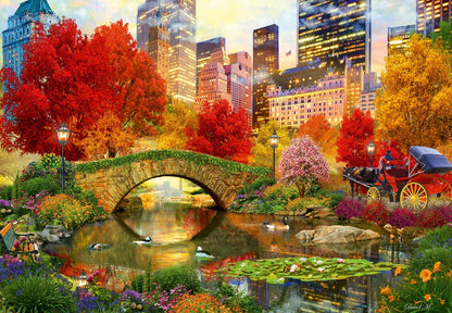 Bluebird - Central Park NYC - 1000 Piece Jigsaw Puzzle