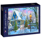 Christmas at Home – 500 Piece Jigsaw Puzzle (Bluebird)