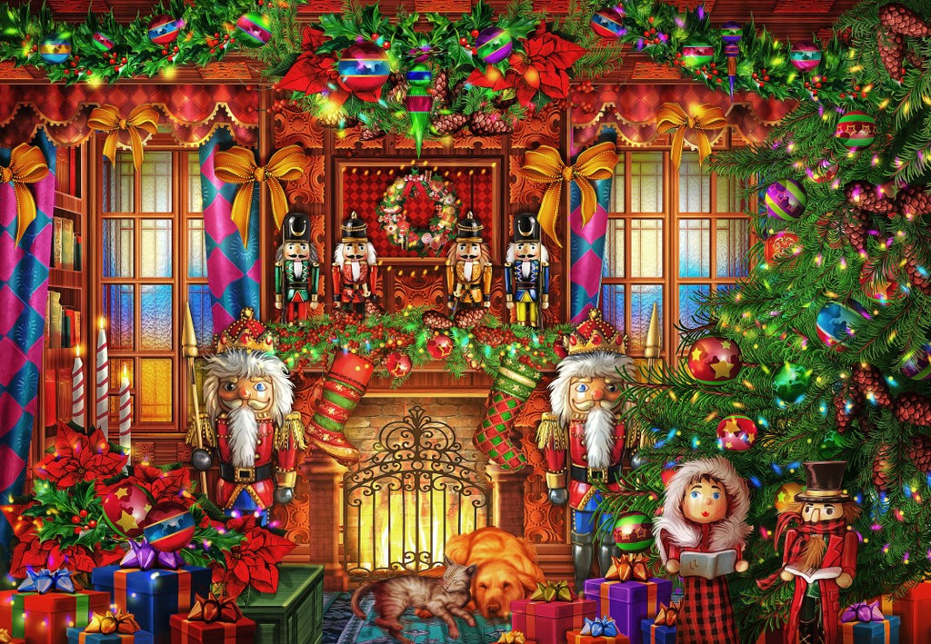 Christmas Interior – 1000 Piece Jigsaw Puzzle (Bluebird)