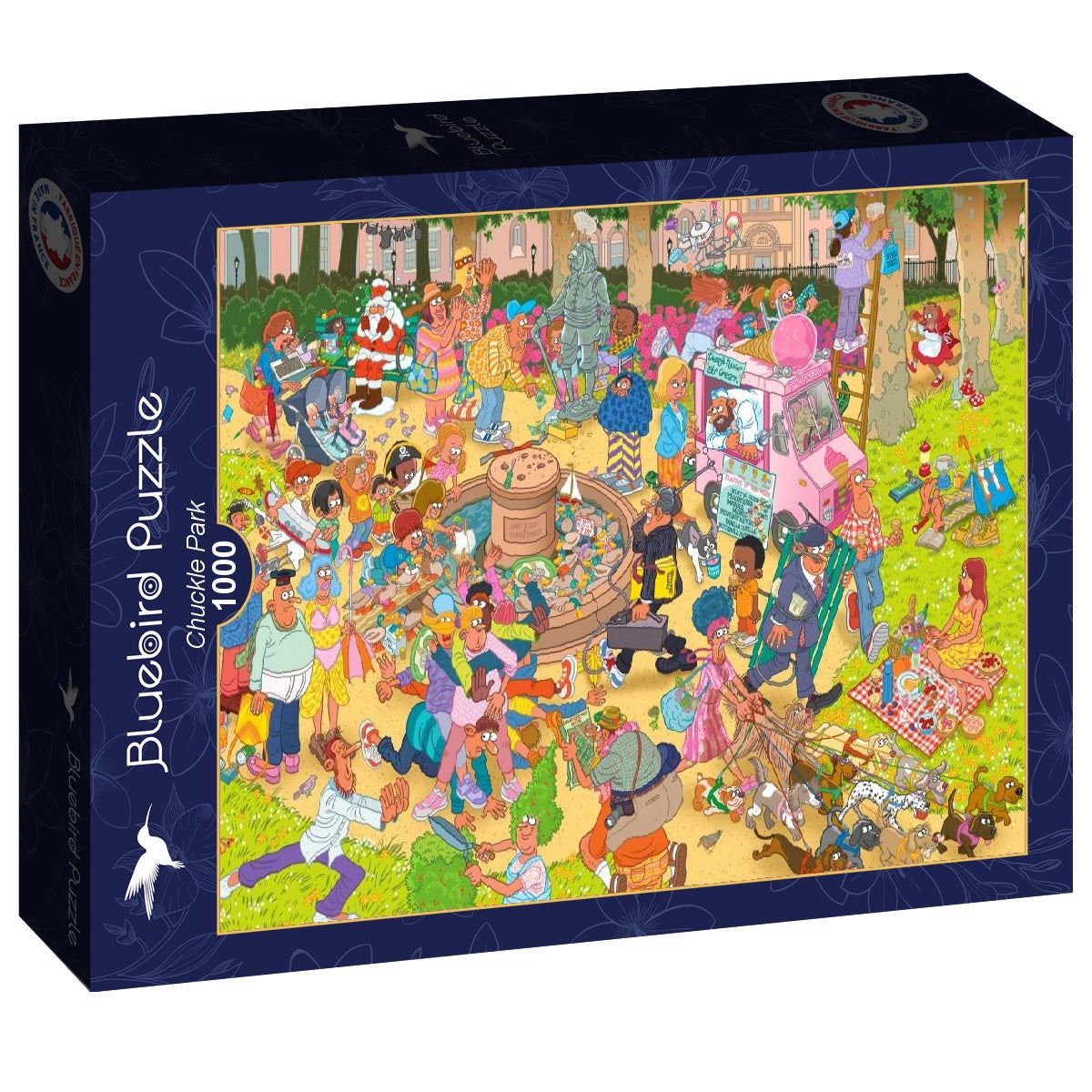 Chuckle Park – 1000 Piece Jigsaw Puzzle (Bluebird)