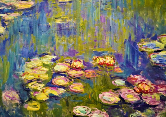 Bluebird - Claude Monet - Nymphéas - 1000 piece jigsaw puzzle