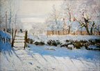 The Magpie, 1869 by Claude Monet – 1000 Piece Jigsaw Puzzle (Bluebird)