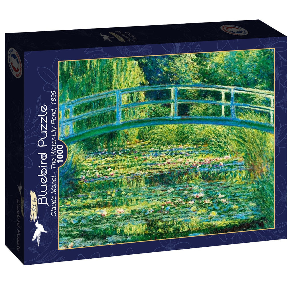 The Water-Lily Pond, 1899 by Claude Monet – 1000 Piece Jigsaw Puzzle (Bluebird)